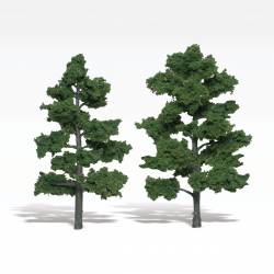 2 árboles, verde medio. WOODLAND TR1516