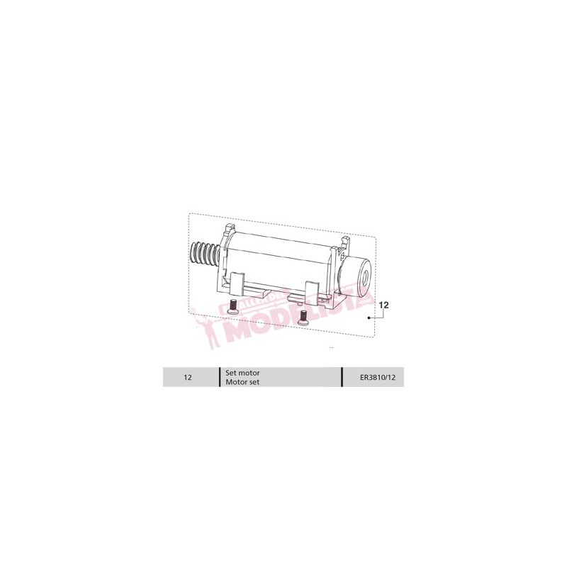 Motor set, RENFE 303. ER3810/12