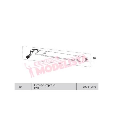 PCB, RENFE 303. ER3810/10