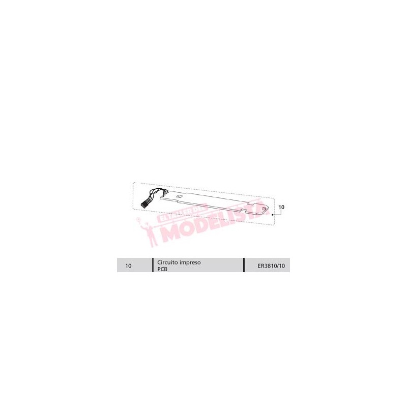 Circuito Impreso, RENFE 303. ER3810/10