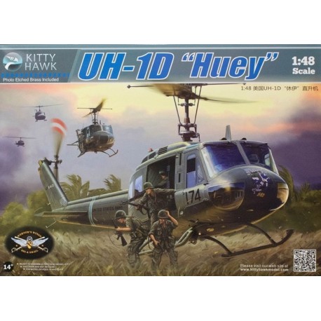 UH-1D "Huey". KITTY HAWK 80154