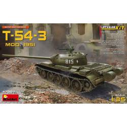 T-54-3 Mod.1951. Com interiores.