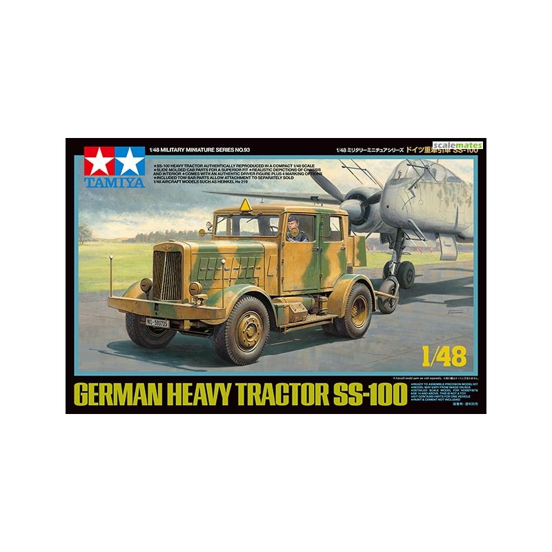 Tractor alemán SS-100. TAMIYA 32593