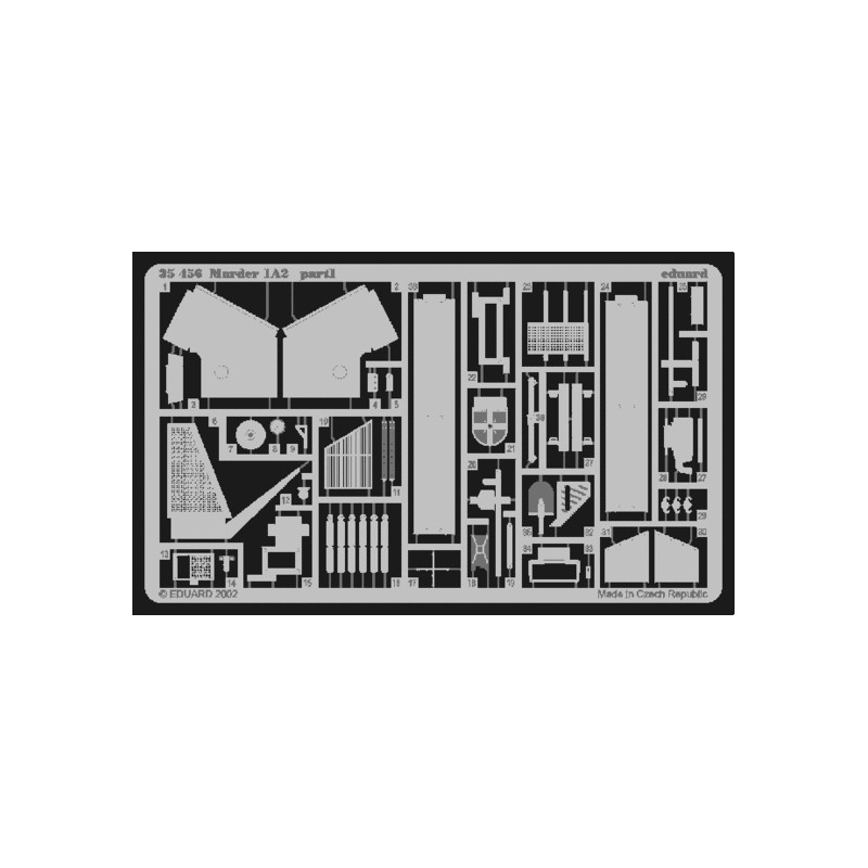 Fotograbado: FV 101CVF(T) Scorpion. EDUARD 35457