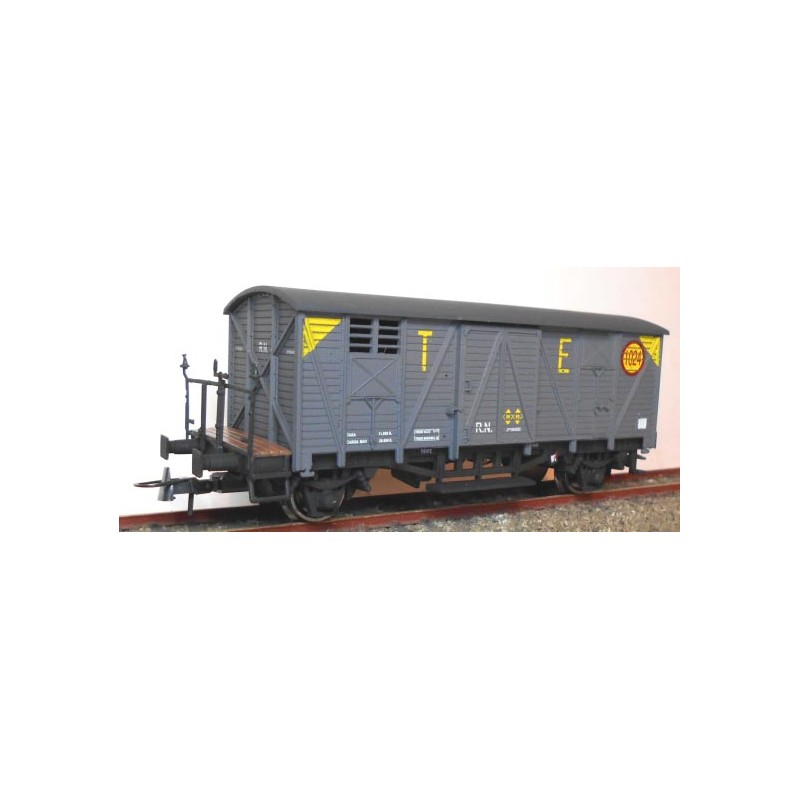 Vagón cerrado con balconcillo J-304583. KTRAIN 0703N
