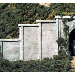 Concrete walls.