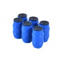 Plastic barrels. 87Train 222.65