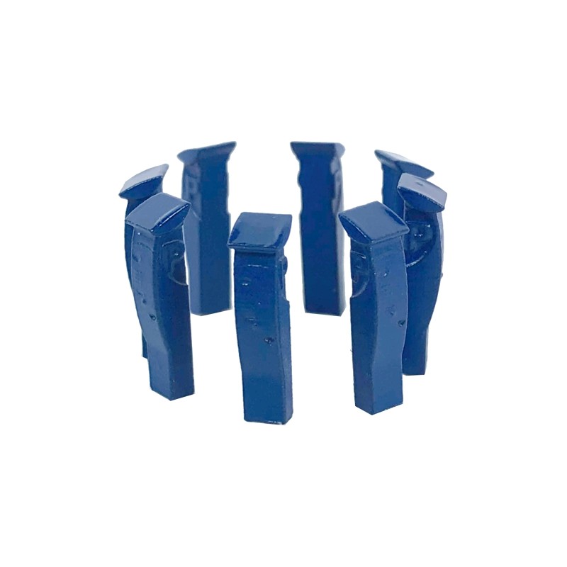 Parquímetros azules. N-Train 212.87