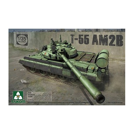 Tanque Ruso Medio T-55 AM2B. TAKOM 2057