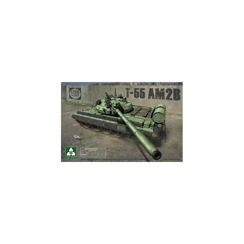 Tanque Ruso Medio T-55 AM2B. TAKOM 2057