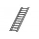 Styrene ladder, 2,4 mm. PLASTRUCT 90441