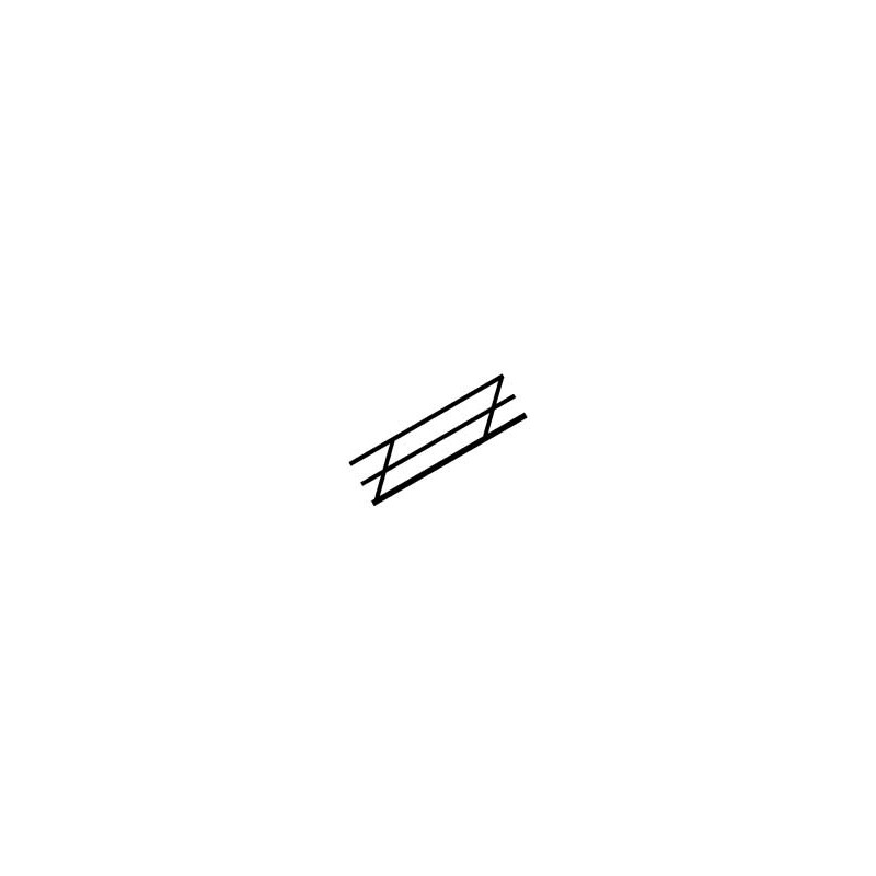 Barandilla de estireno, 11,1 mm. PLASTRUCT 90481
