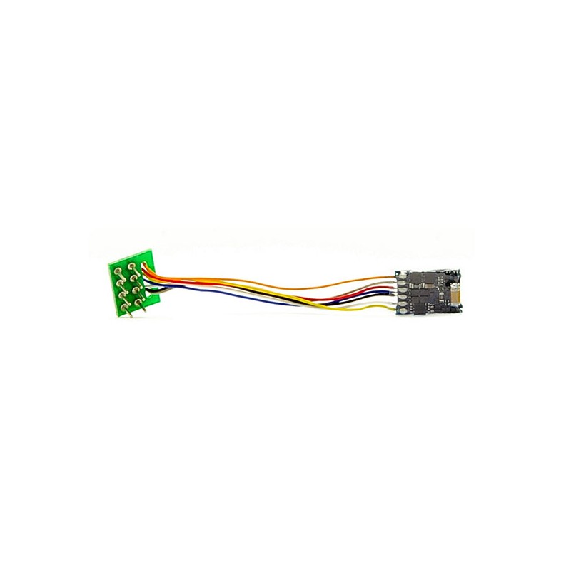 LokPilot Micro V4.0 decoder, 8-pin plug. ESU 54683
