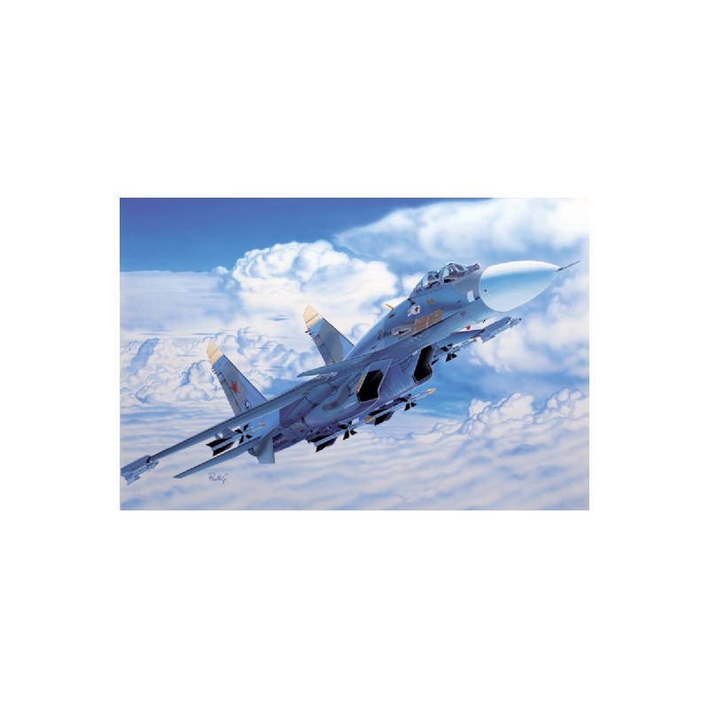 Sukhoi SU-27D "Sea Flanker". ITALERI 197