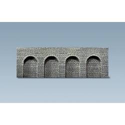 Decorative sheet arcades.