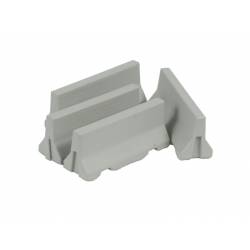 Concrete walls (x4). 