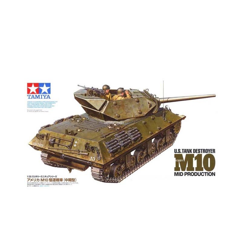 Carro estadounidense M10. TAMIYA 35350