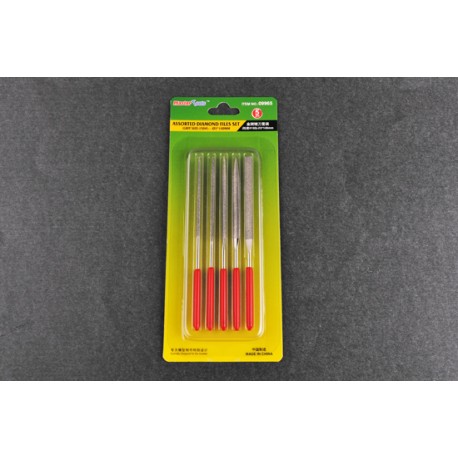 Assorted needle files set. TRUMPETER 09965