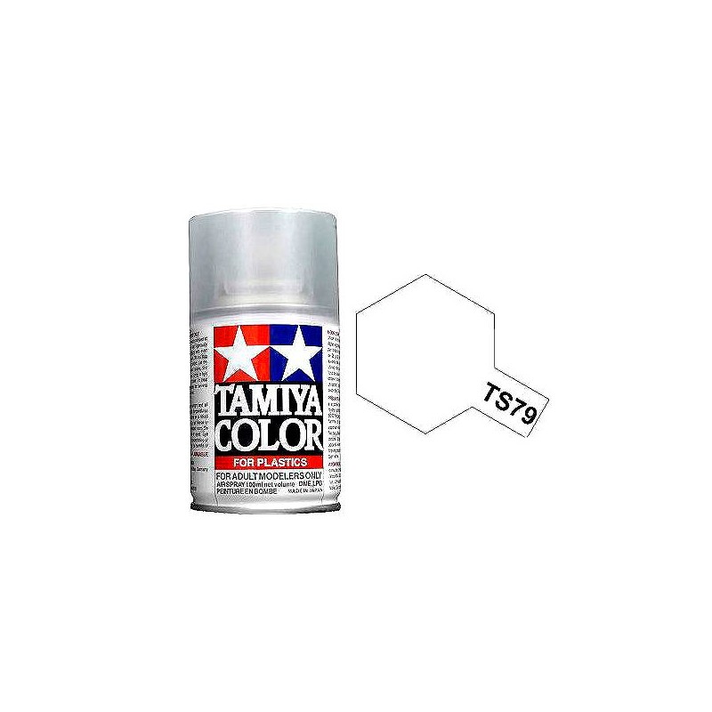 Barniz en spray satinado (semi gloss). TAMIYA TS-79 Barniz en spray satinado (semi gloss). TAMIYA TS-79
