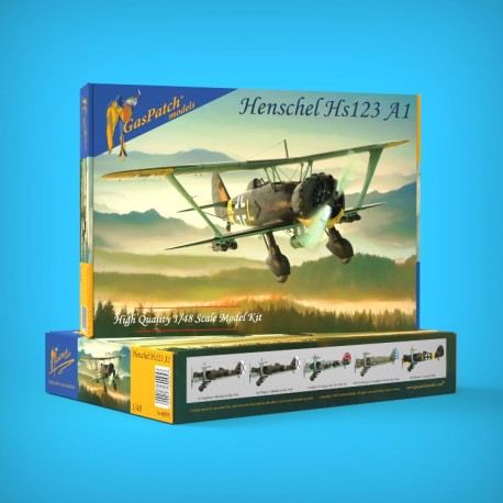 Henschel HS 123 A1, calcas ESP. GASPATCH 48095