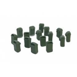Hanged bins (x10). 