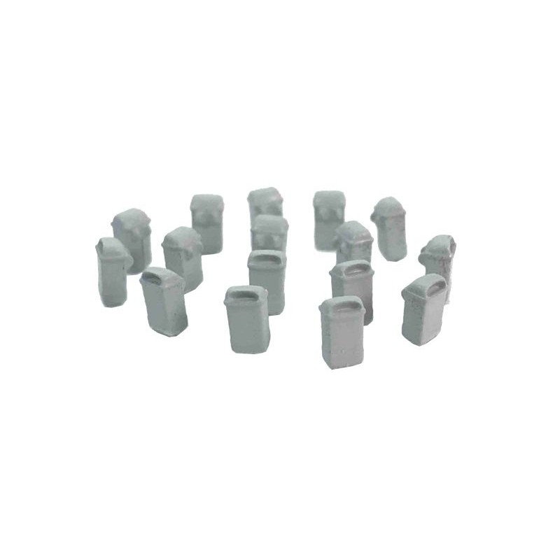 Hanged bins (x16).
