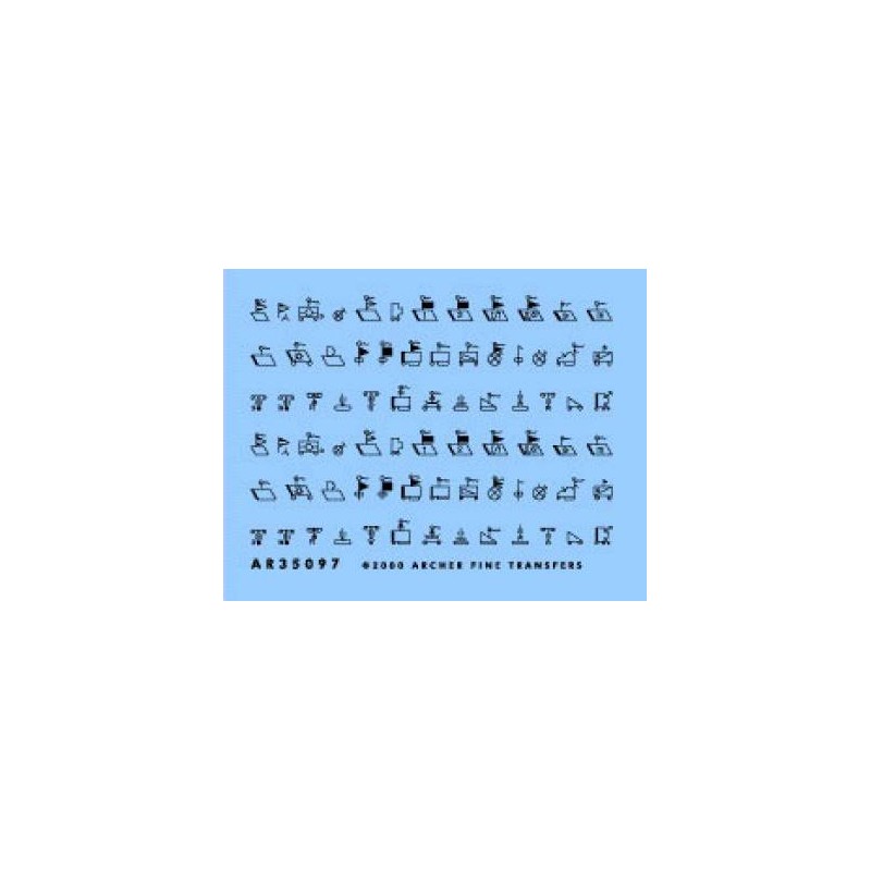 German tactical symbols. ARCHER AR35097B