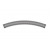 Vía curva doble (45º), R1. HORNBY R605