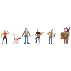 Musiciens de rue.