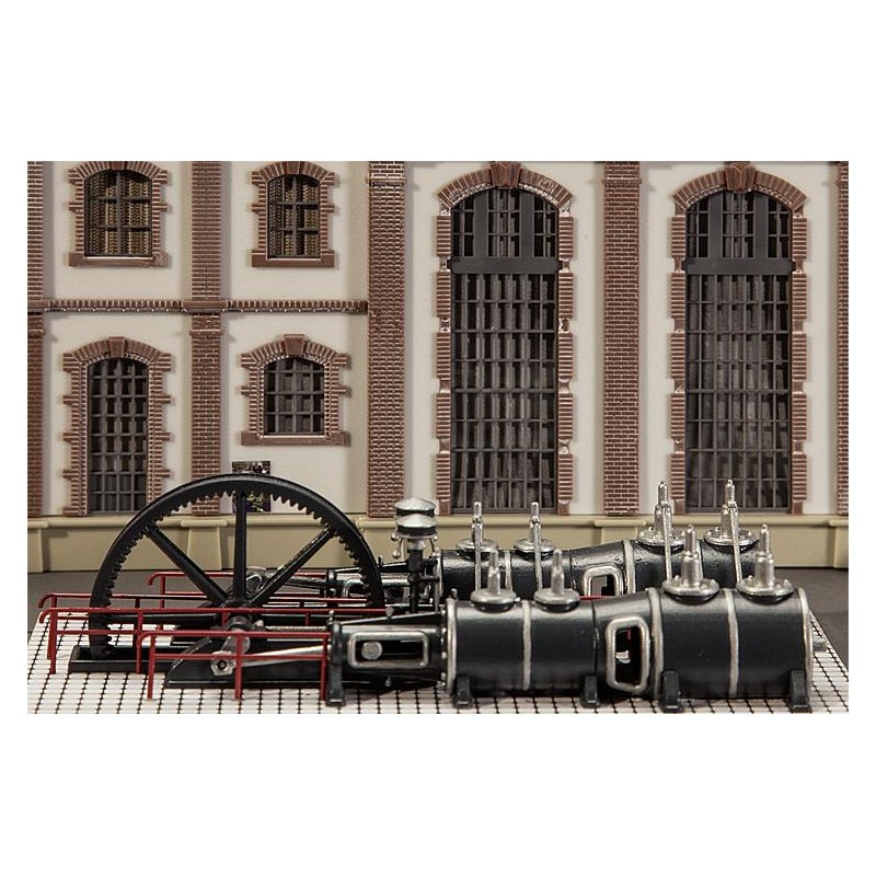 Steam engine. FALLER 180383