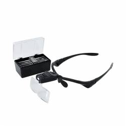 Led head magnifier. MODELMAKER MM013