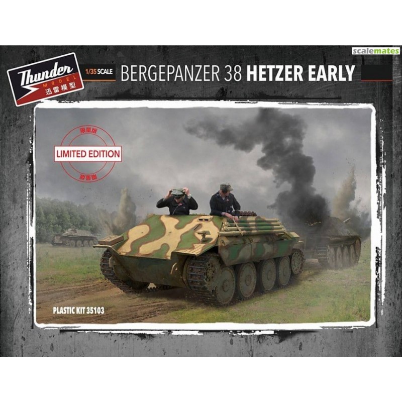 Bergehetzer 38, Hetzer primera versión. THUNDER 35103 Bergehetzer 38, Hetzer primera versión. THUNDER 35103