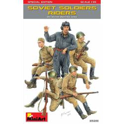 Soviet soldiers riders.