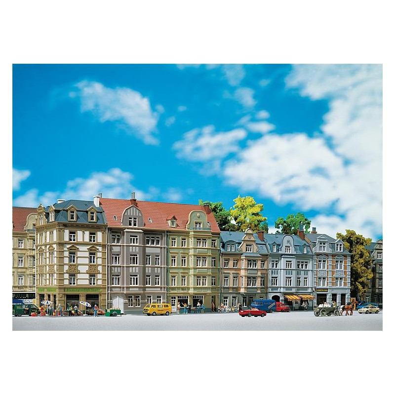 Set de edificios, calle "Goethestrasse". FALLER 130915