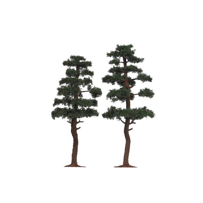 Dos pinos realistas de 130-145 mm. BUSCH 6141