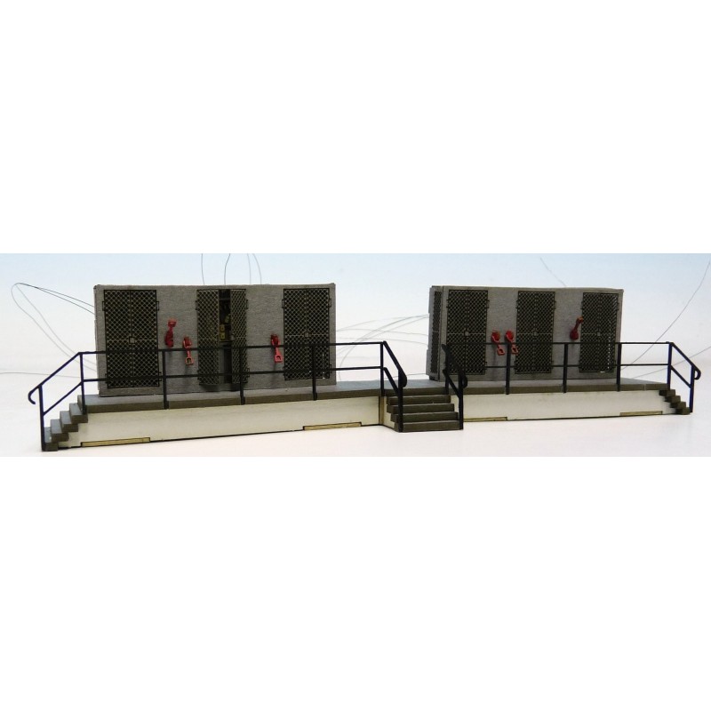 Platform for switchboards.