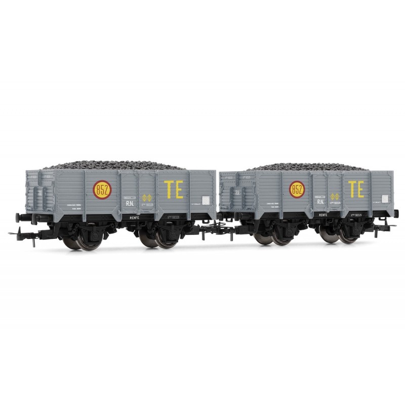 R.N., set of 2 unified wagons. R.N., set of 2 unified wagons.