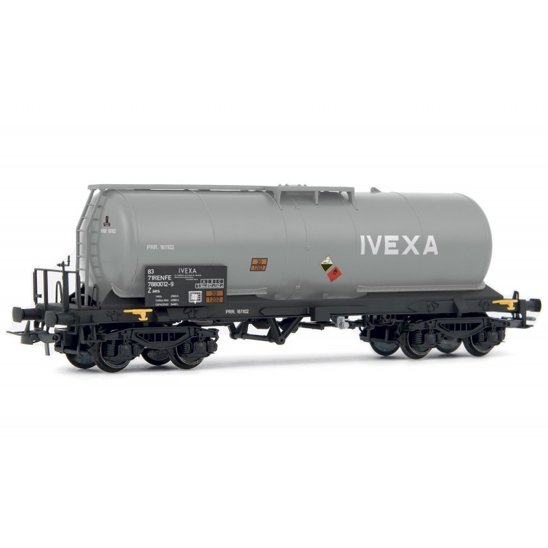 Vagón cisterna "Ivexa", RENFE. Vagón cisterna "Ivexa", RENFE.