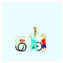 Ice cream man and child. PREISER 28126