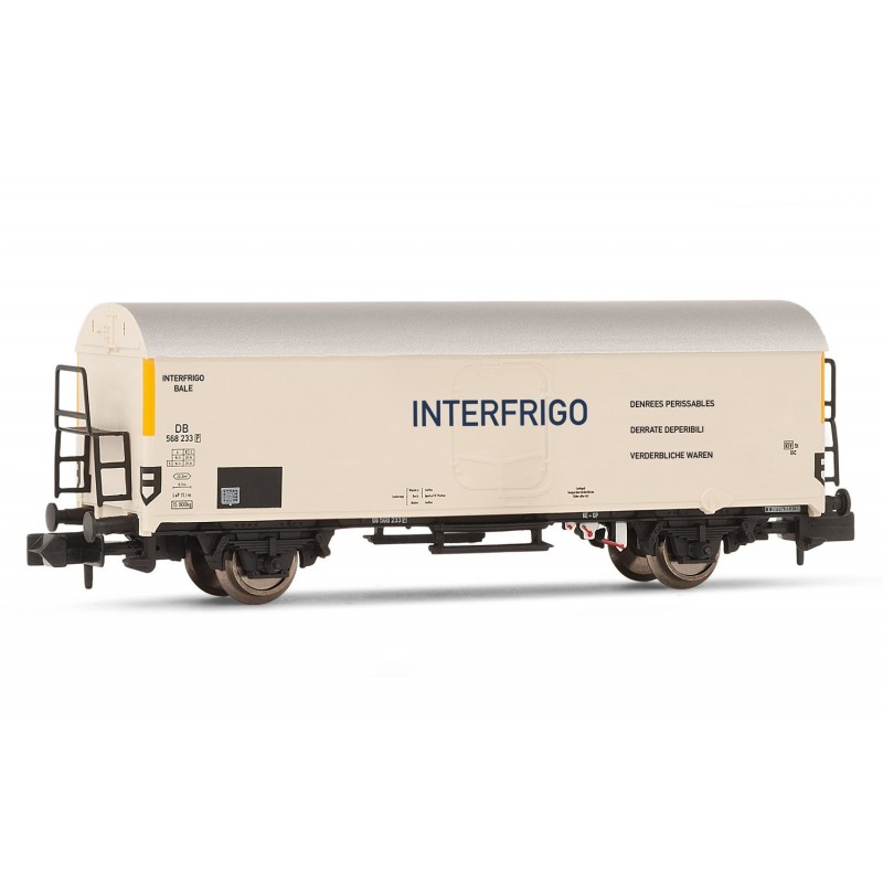 Refrigerated wagon "INTERFRIGO", DB. Refrigerated wagon "INTERFRIGO", DB.