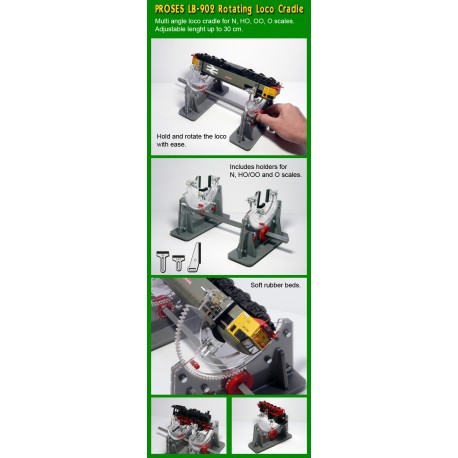 Rotating loco cradle. PROSES LB-902