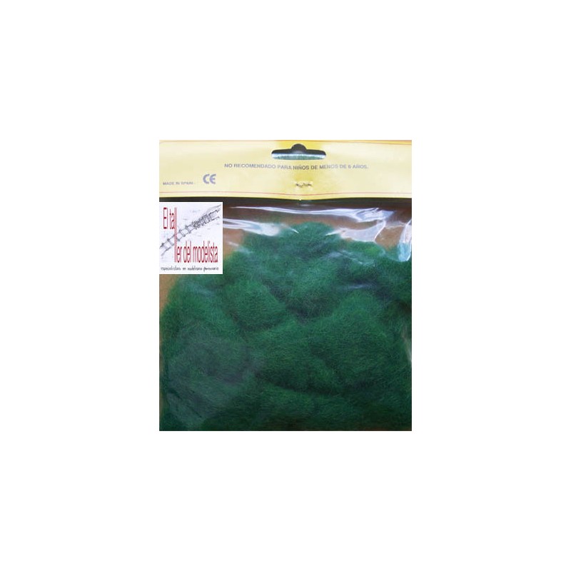 Hierba de modelismo verde vivo. ANESTE 321
