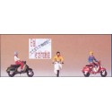 Personas en Vespa. ANESTE 4086