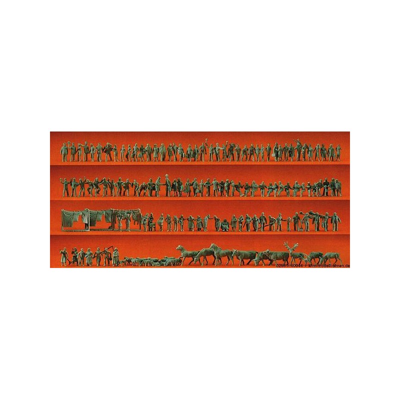 120 personas y animales. PREISER 79000