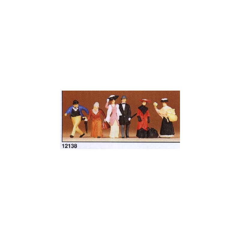 Passers by around 1900. PREISER 12138 Passers by around 1900. PREISER 12138