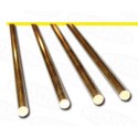 Redondo macizo de latón 1 mm. HIRSCH 761 Redondo macizo de latón 1 mm. HIRSCH 761