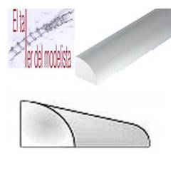 1/4 Styrolrohr Profile 2,0 mm.