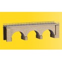 Puente recto para línea férrea.