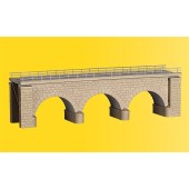 Pont droit pour ligne de chemin de fer.