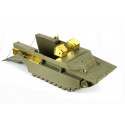 Vehículo anfibio LVT-4 Buffalo. Early version.